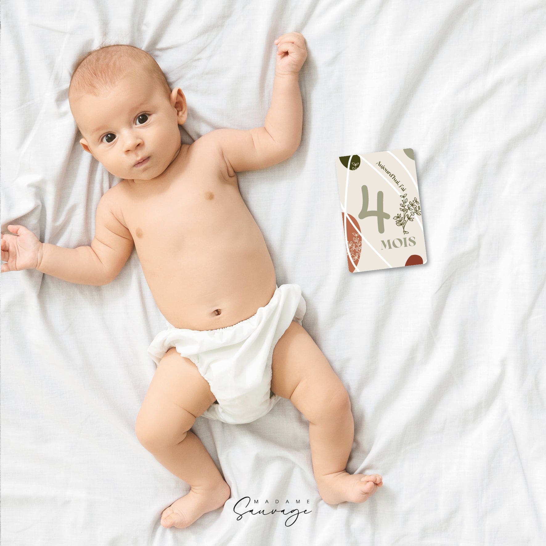 Cartes étapes bébé - LittlePohem