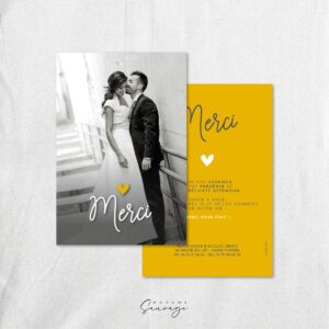 remerciements de mariage with love