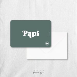 carte papi collection amour en barre