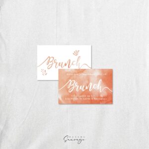 carton brunch de mariage aquarelle et lui peche 1