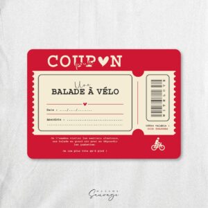 coupon pour une balade a velo