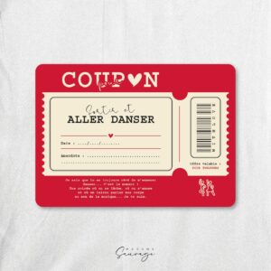 coupon pour sortir et aller danser